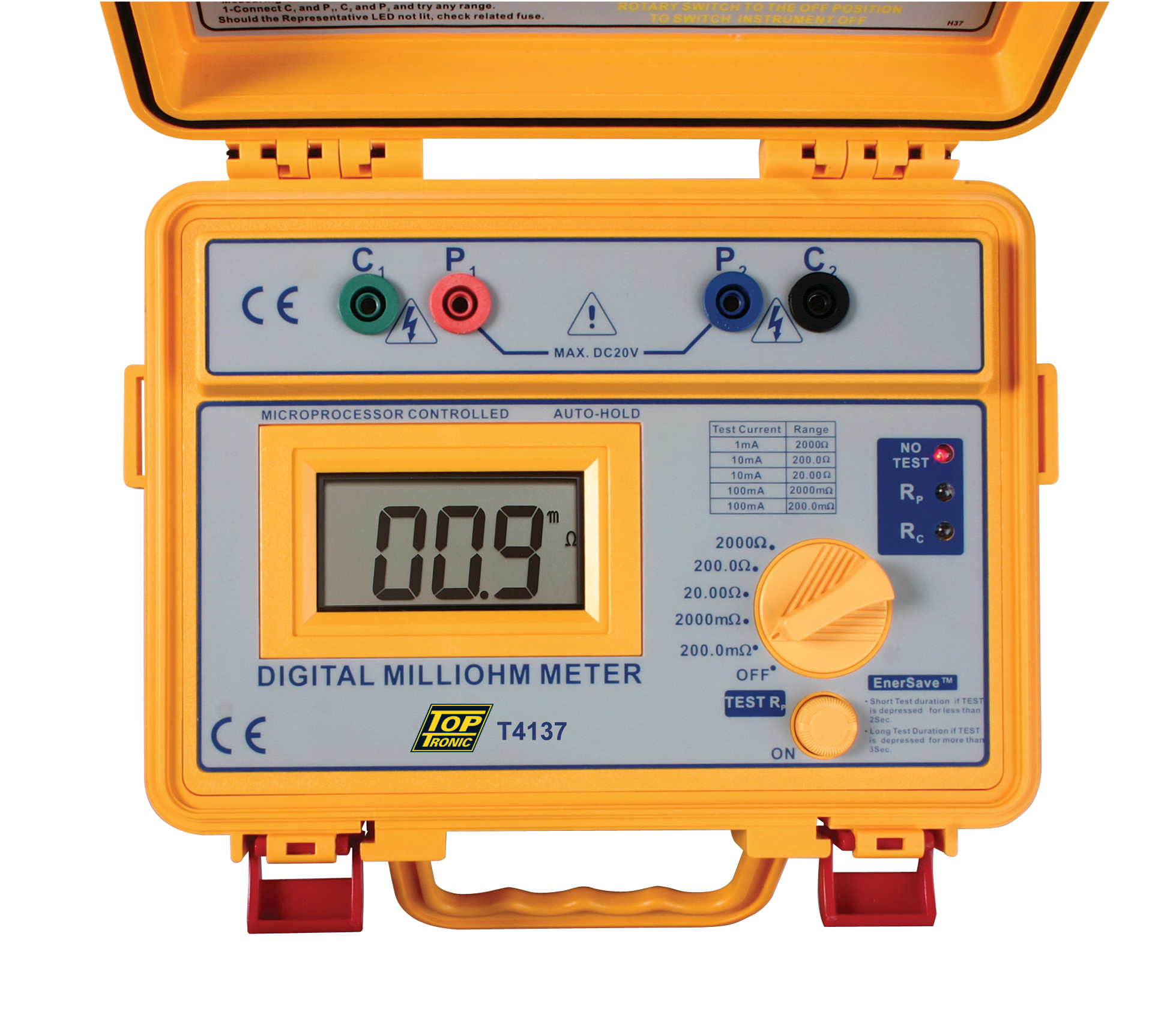 T4137 Digital Milliohm Meter